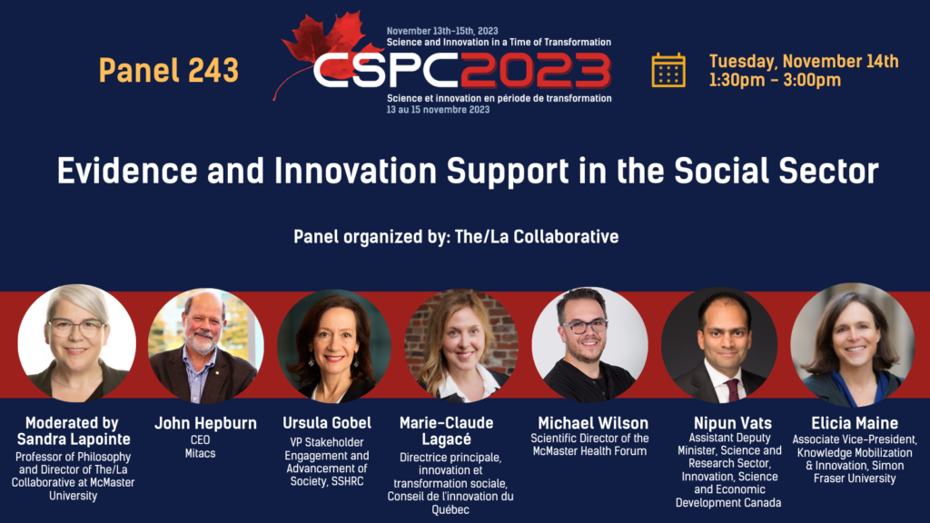 CSPC2023 Evidence and Innovation Support in the Social Sector poster